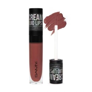 Labial Liquido Cremoso Samy Tono Mocha