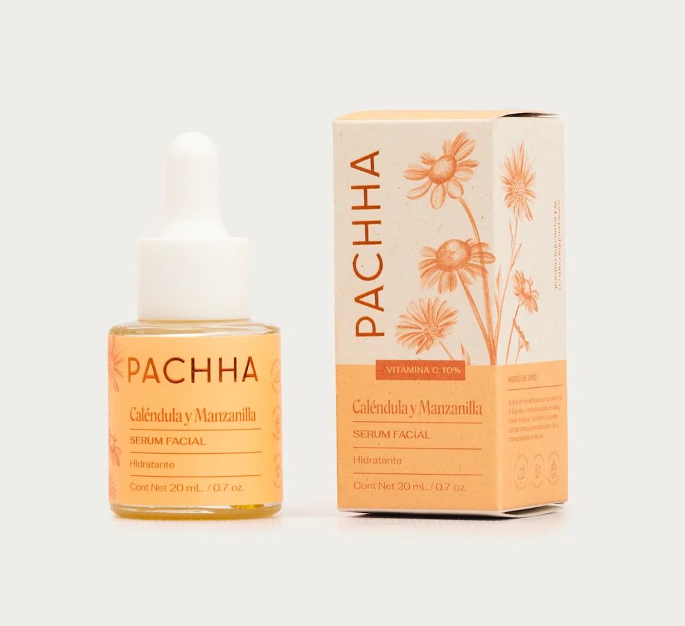 Pachha Aceite Hidratante - Calendula, Manzanilla y Vitamina C