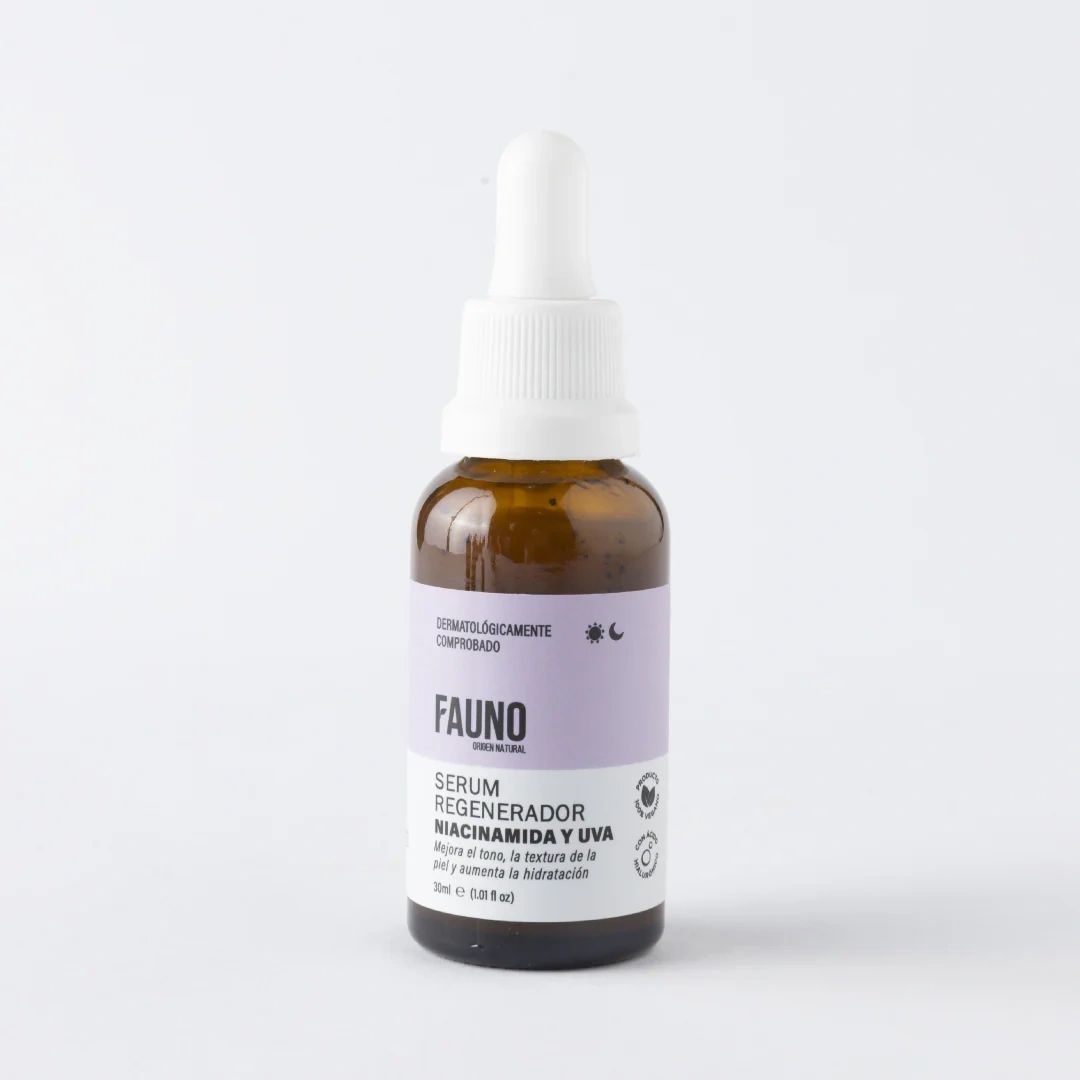 Fauno Serum Regenerador Niacinamida y Uva