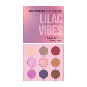 Paleta Samy x9 Sombras Tono Lilac Vibes