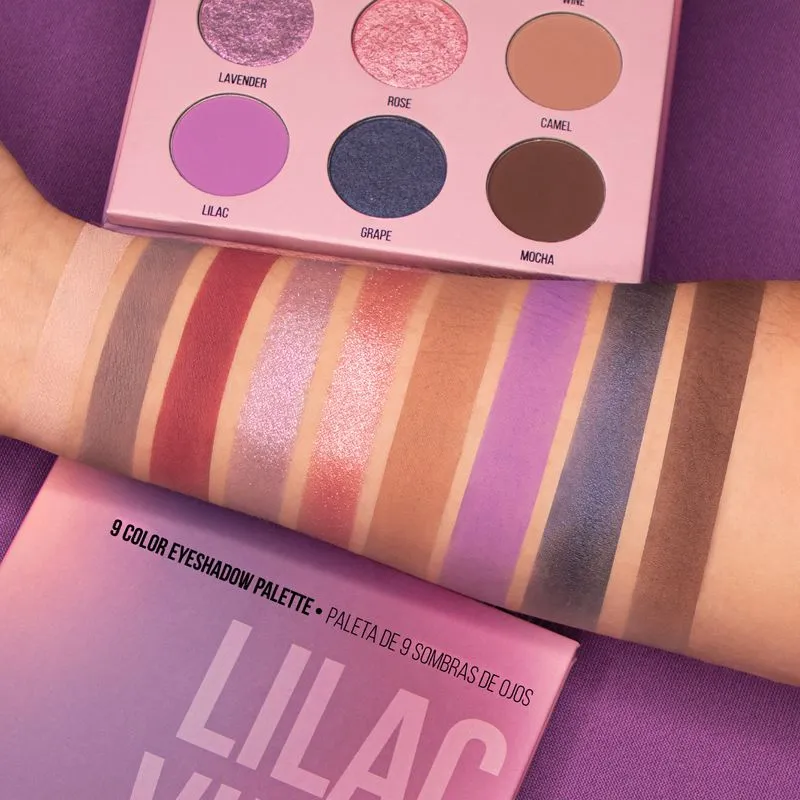 Paleta Samy x9 Sombras Tono Lilac Vibes - Image 2