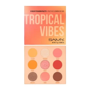 Paleta Samy x9 Sombras Tono Tropical Vibes