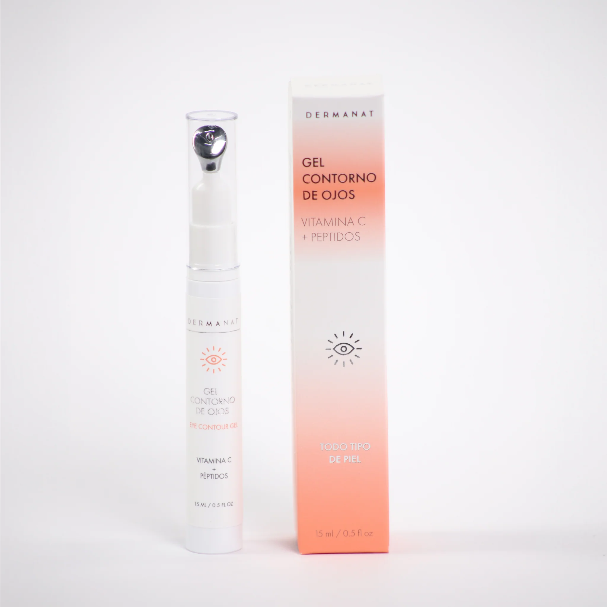 Dermanat Gel Contorno De Ojos con Vitamina C